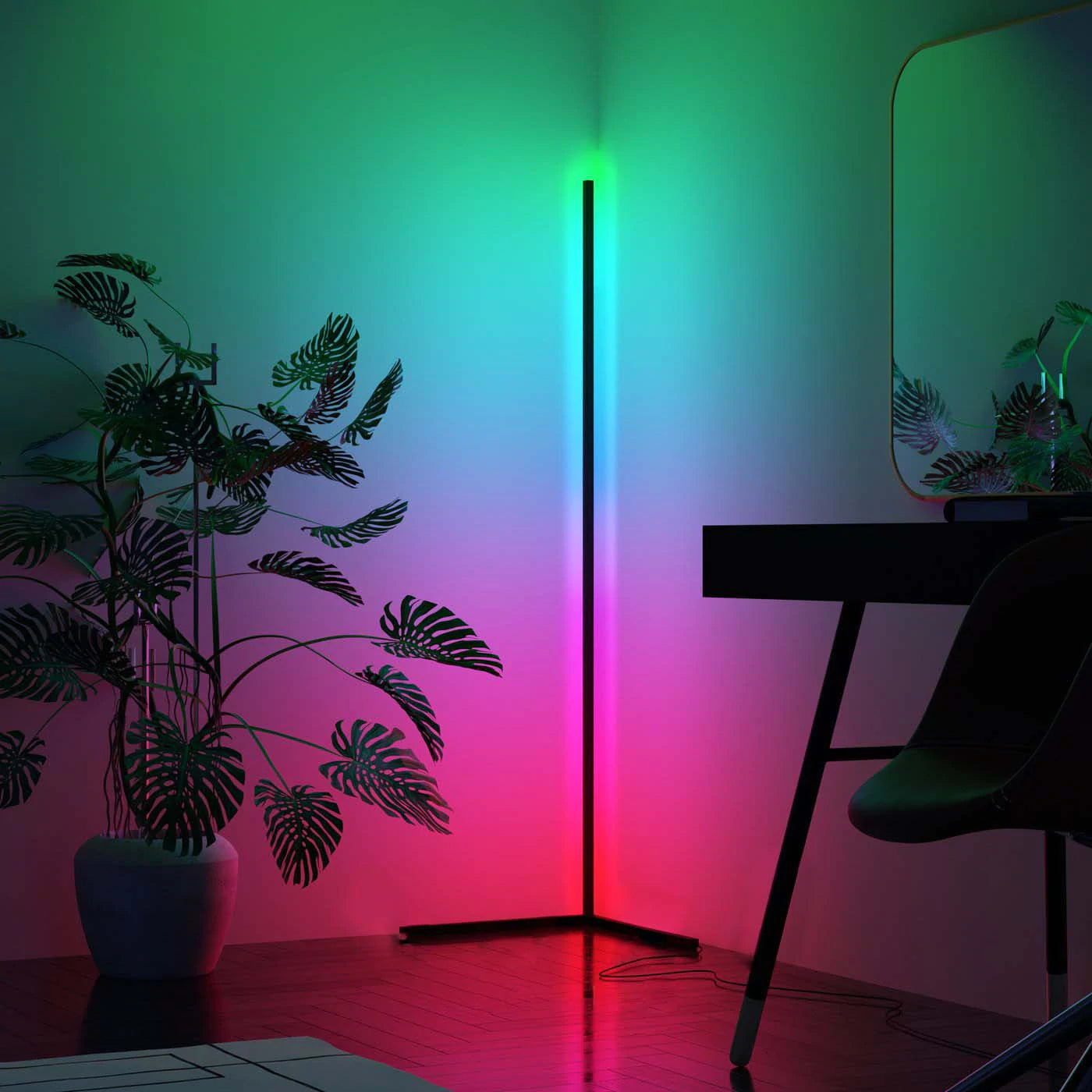 Lumi Tower - Minimal LED Corner Lamp