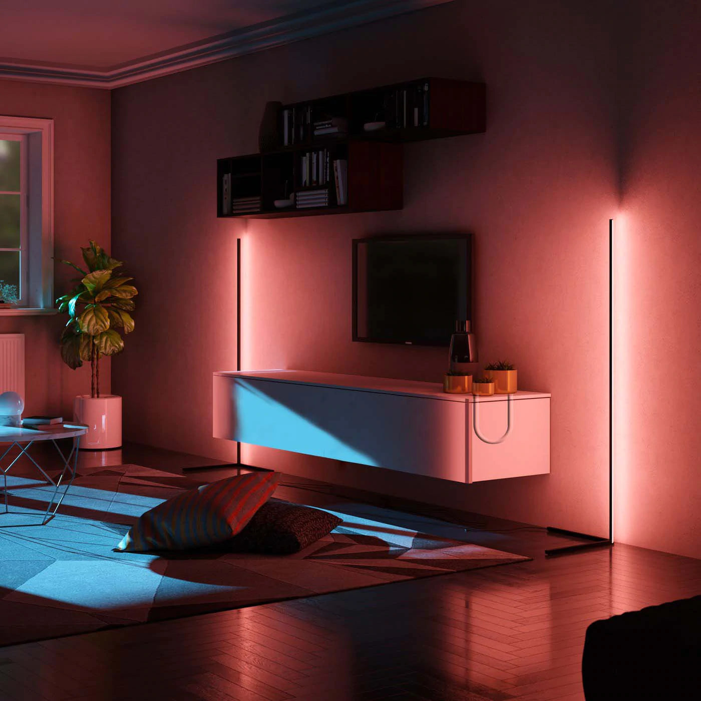 Lumi Tower - Minimal LED Corner Lamp