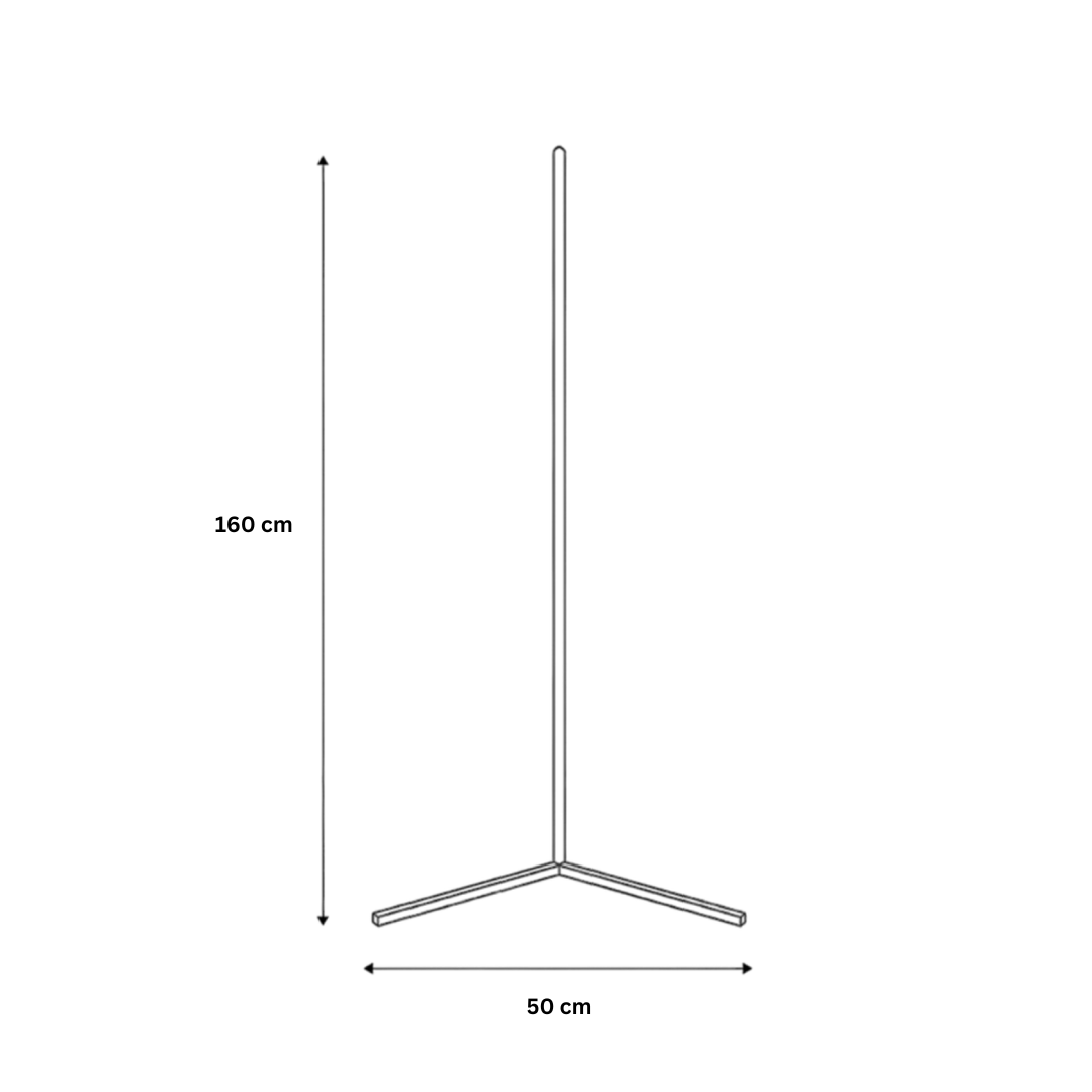 Lumi Tower - Minimal LED Corner Lamp